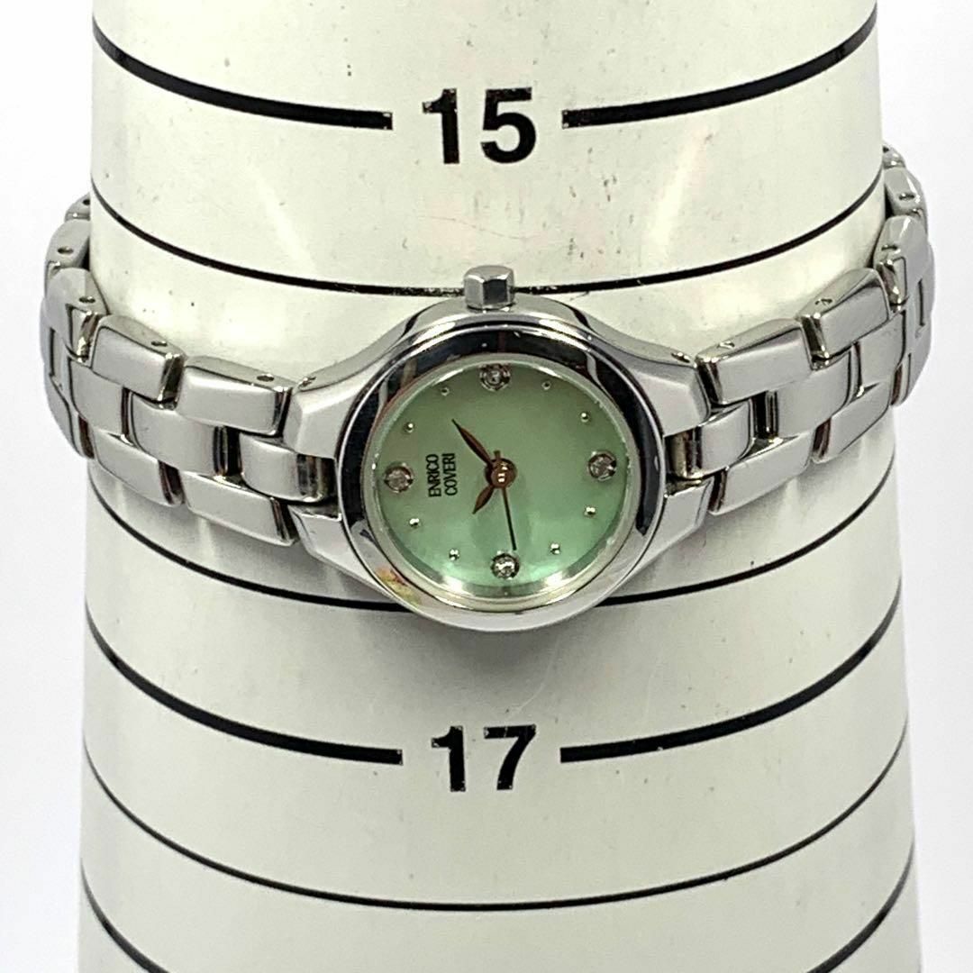 ENRICO COVERI(エンリココベリ)の911 ENRICO COVERI エンリコ レディース 腕時計 シェル文字盤 レディースのファッション小物(腕時計)の商品写真