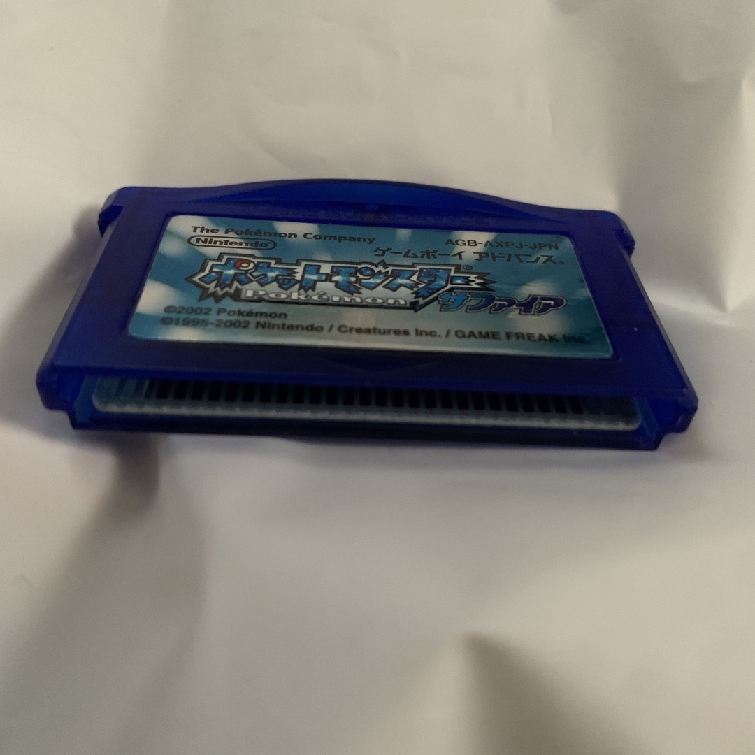 ポケットモンスター サファイア GBA ソフト エンタメ/ホビーのゲームソフト/ゲーム機本体(家庭用ゲームソフト)の商品写真