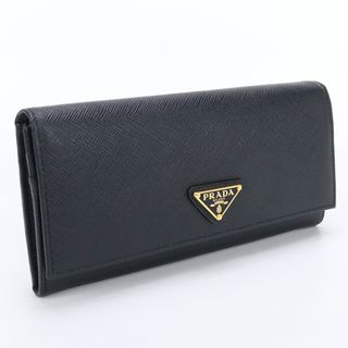 プラダ(PRADA)のプラダ サフィアーノレザー財布 1MH132 QHH F0002 長財布ニ折小銭入付き(財布)