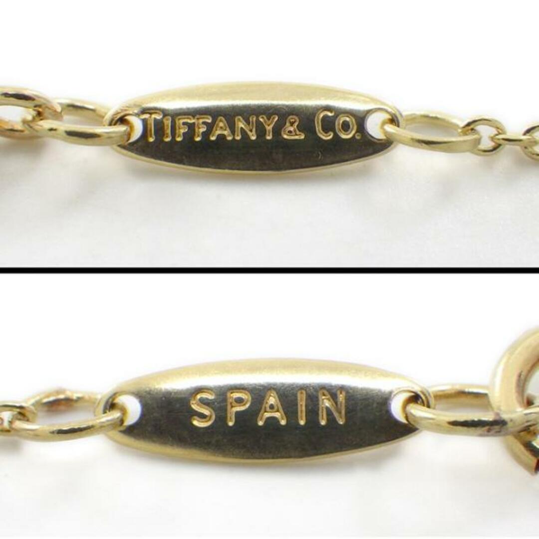 Tiffany & Co.(ティファニー)のティファニー Tiffany & Co. ネックレス ビーン デザイン 9mmモデル ビーンズ  K18YG 【中古】 レディースのアクセサリー(ネックレス)の商品写真