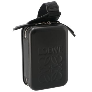 LOEWE - ロエベ/LOEWE バッグ? メンズ LEATHER MOLDED SLING ボディバッグ/ウエストポーチ BLACK B987W42X07-0008-1100