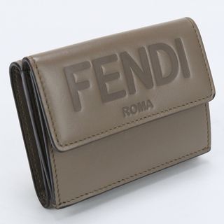 フェンディ(FENDI)のフェンディ  三つ折り財布 ローママイクロ 8M0395 AAYZ 三折財布小銭入付き(財布)