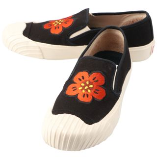 KENZO - ケンゾー/KENZO シューズ メンズ KENZOSCHOOL SLIP-ON SNEAKERS スリッポン BLACK FD55SN005F73-0001-99 _0410ff