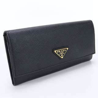 プラダ(PRADA)のプラダ サフィアーノ レザー財布 1MH132 QHH F0002 長財布ニ折小銭入付き(財布)