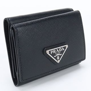 プラダ(PRADA)のプラダ サフィアーノ レザー三折財布 三折財布小銭入付き(財布)