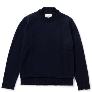 マルタンマルジェラ(Maison Martin Margiela)のメゾン マルジェラ/MAISON MARGIELA ニット アパレル メンズ セーター NAVY SI1GP0001-S18064-511F _0410ff(ニット/セーター)