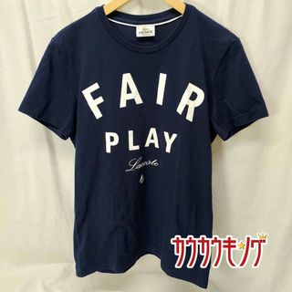 LACOSTE - ラコステ プリント Tシャツ 半袖 3 ネイビー TH9754 メンズ LACOSTE トップス