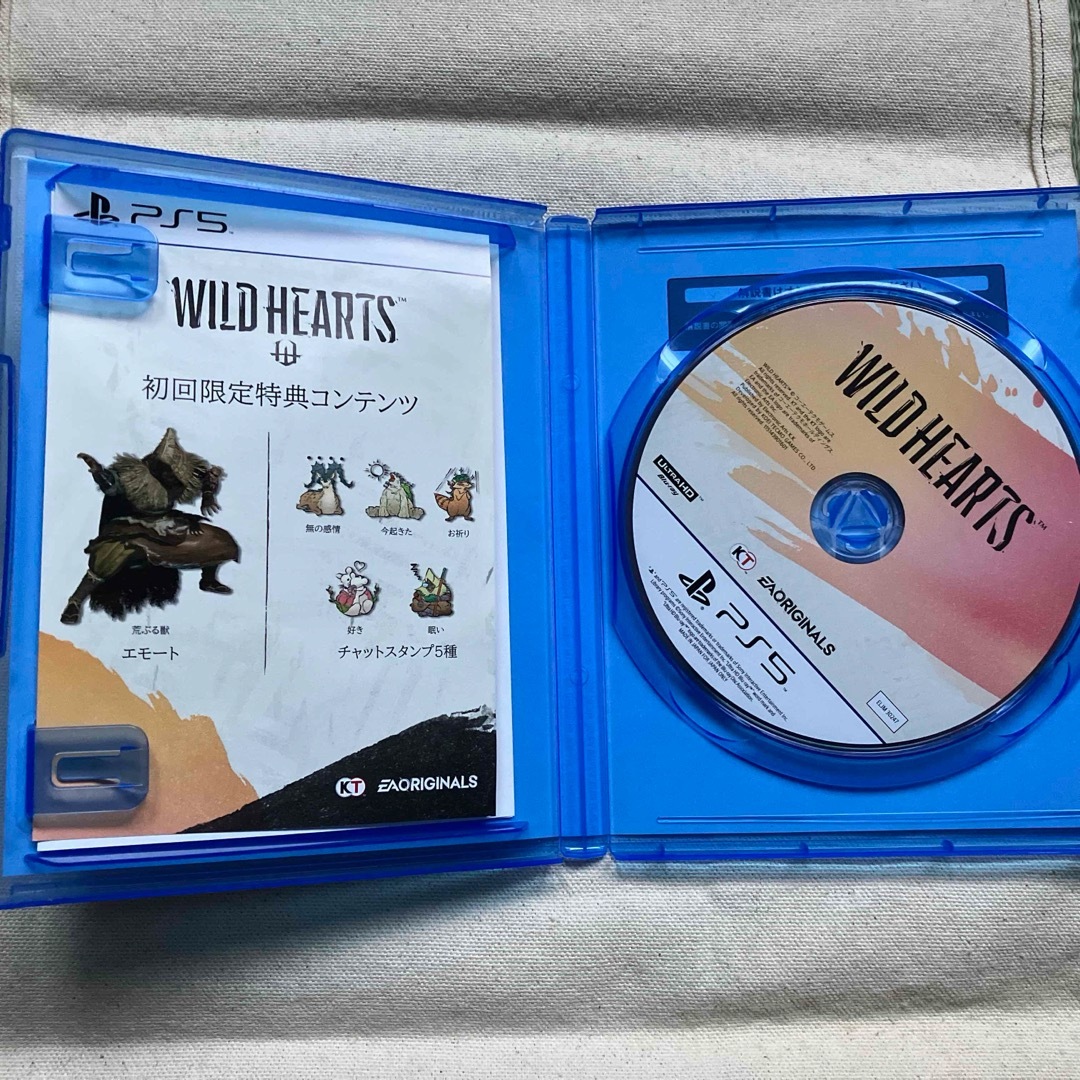 WILD HEARTS エンタメ/ホビーのゲームソフト/ゲーム機本体(家庭用ゲームソフト)の商品写真