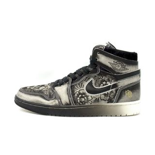 ナイキ(NIKE)のナイキ NIKE ■ 【 AIR JORDAN 1 HIGH ZOOM CMFT 2 Dia De Muertos FQ8155 010 】 エア ジョーダン 1 ハイ ズーム CMFT 2 ディア デ ムエルトス スニーカー　h0741(スニーカー)