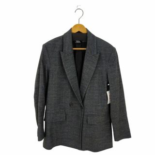 ザラ(ZARA)のZARA(ザラ) 1Bチェックテーラードジャケット レディース アウター(テーラードジャケット)