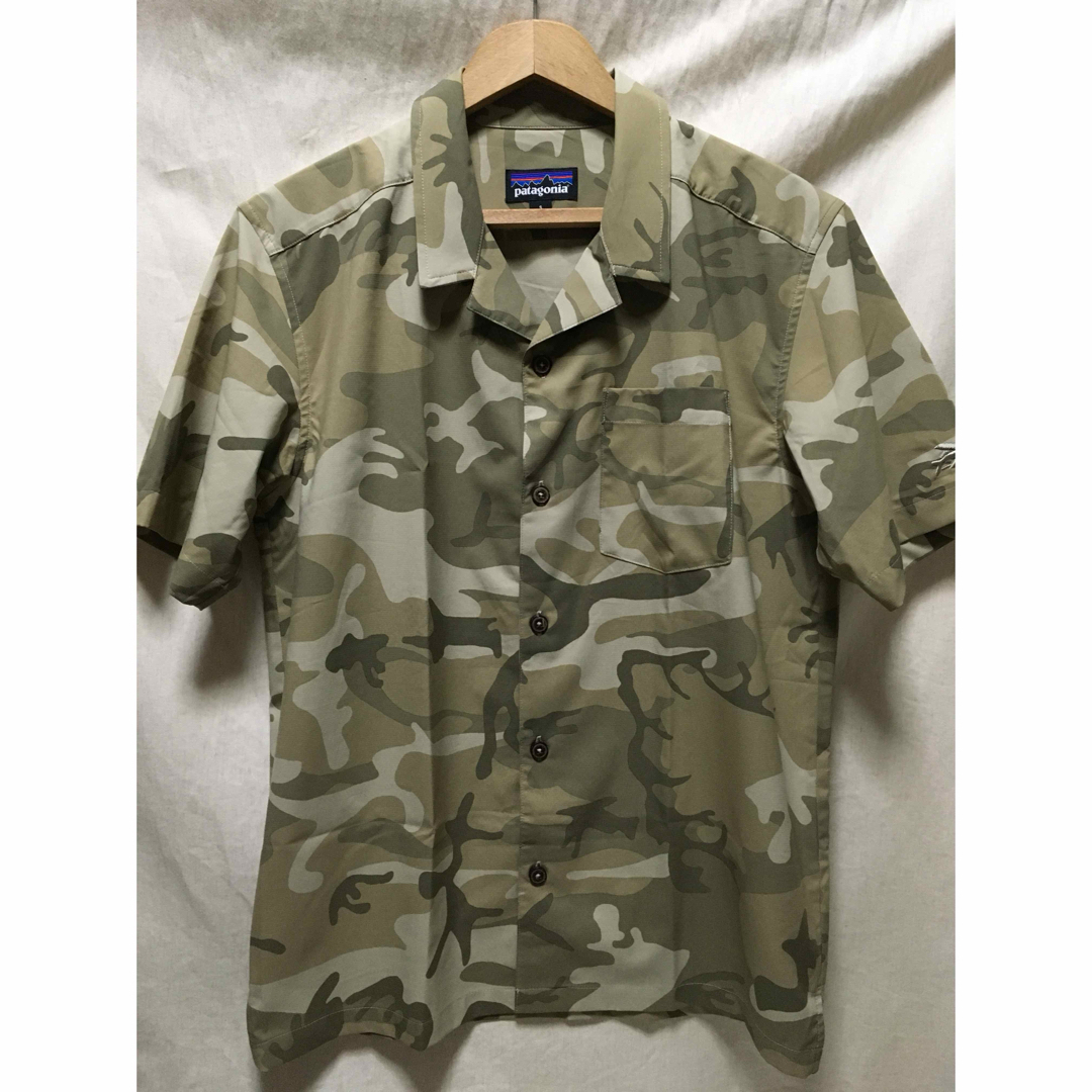 美品 patagonia ストレッチプレーニングハイブリッドシャツ M 美品 patagonia ストレッチプレーニングハイブリッドシャツ M