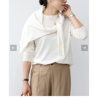 DEUXIEME CLASSE - EVERYDAY I LIKE. クロップド ロングスリーブT DEUXIEME CLASSE - EVERYDAY I LIKE. クロップド ロングスリーブT