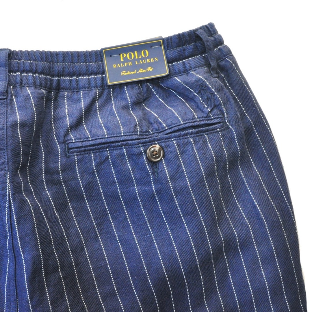 POLO RALPH LAUREN(ポロラルフローレン)のPOLO RALPH LAUREN / STRIPE LINEN PANTS メンズのパンツ(ワークパンツ/カーゴパンツ)の商品写真