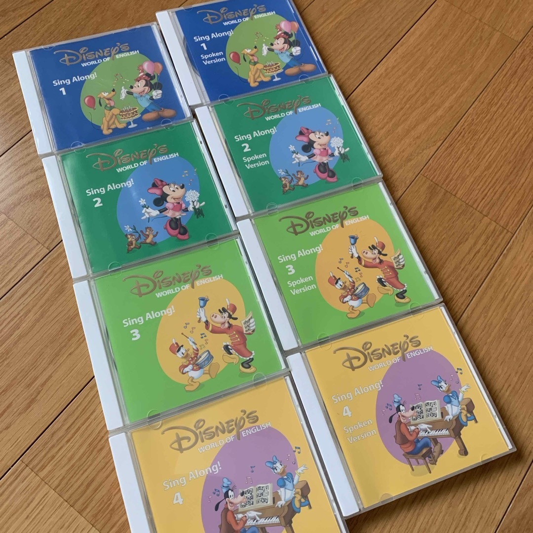 Disney's World of English /Sing Along CD キッズ/ベビー/マタニティのおもちゃ(知育玩具)の商品写真