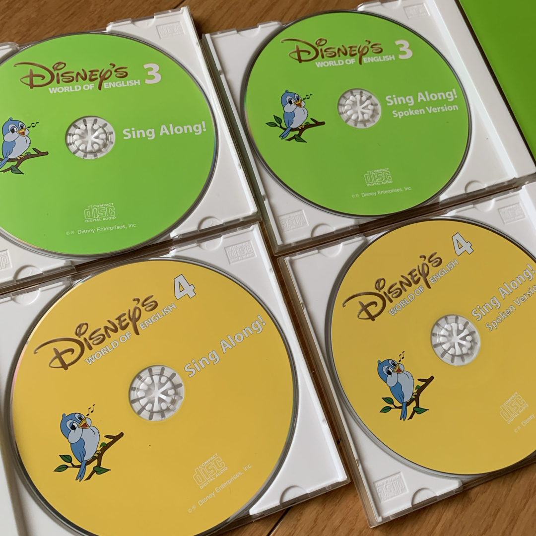 Disney's World of English /Sing Along CD キッズ/ベビー/マタニティのおもちゃ(知育玩具)の商品写真