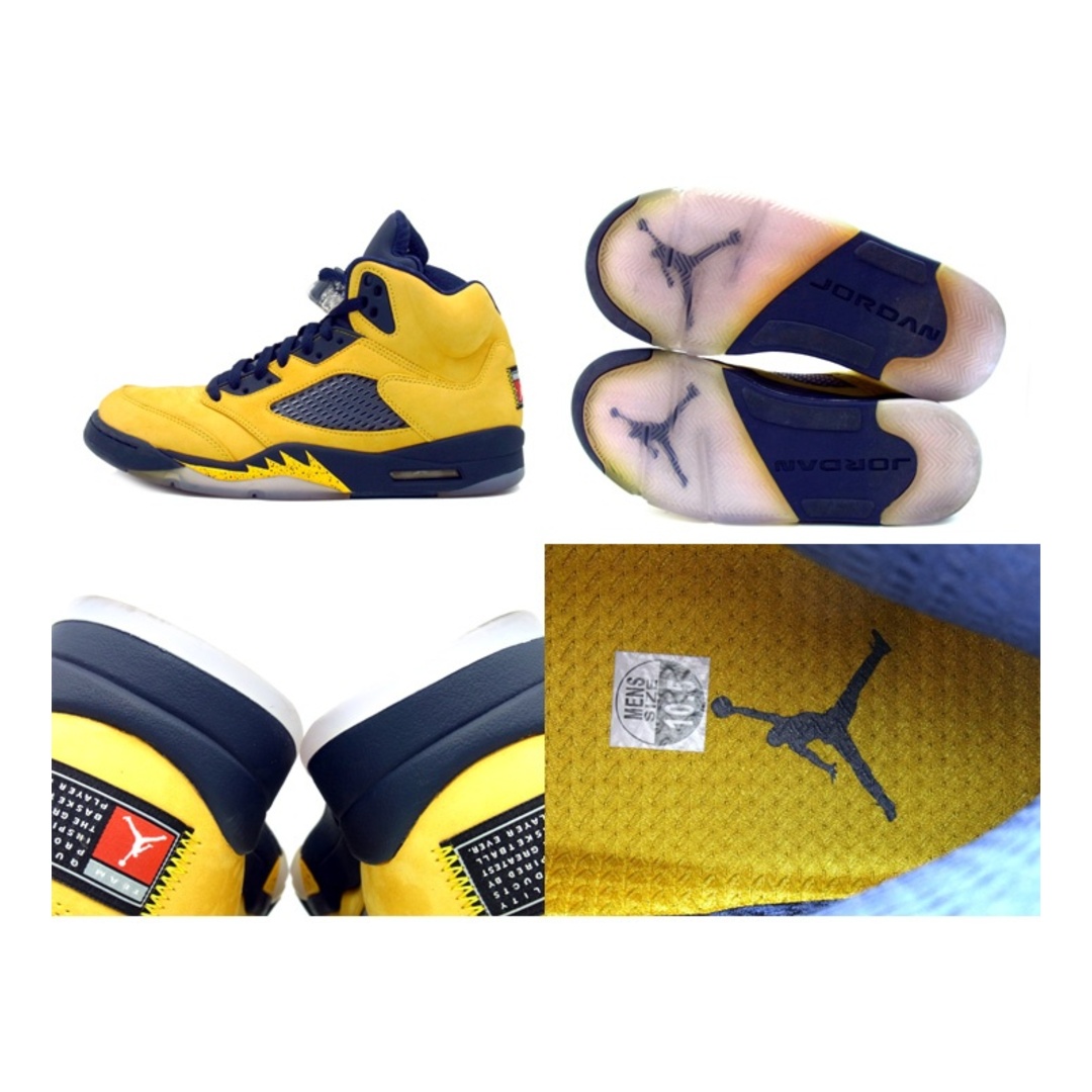 NIKE(ナイキ)のナイキ NIKE ■ 【 AIR JORDAN 5 RETRO SP MICHIGAN CQ9541 704 】 エア ジョーダン 5 ミシガン スニーカー　h0761 メンズの靴/シューズ(スニーカー)の商品写真