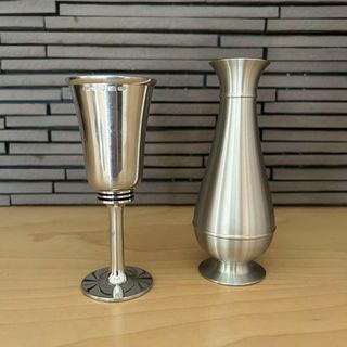 SELWIN PEWTER 一輪挿し 花瓶 酒器 セット シルバー(花瓶)