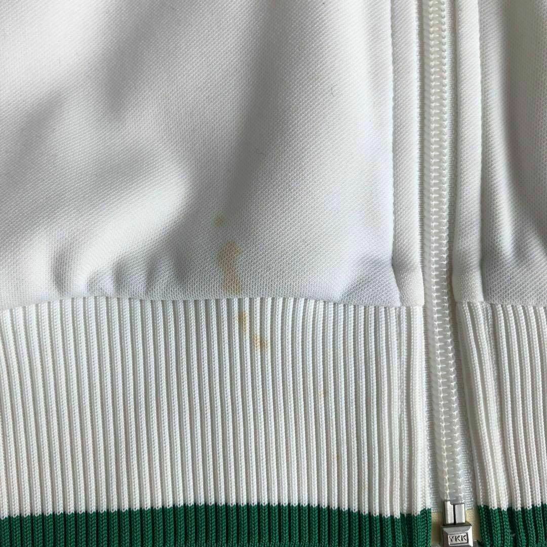 NIKE(ナイキ)のNIKEナイキトラックジャケット　グリーン緑×白　ジャージ古着S メンズのトップス(ジャージ)の商品写真