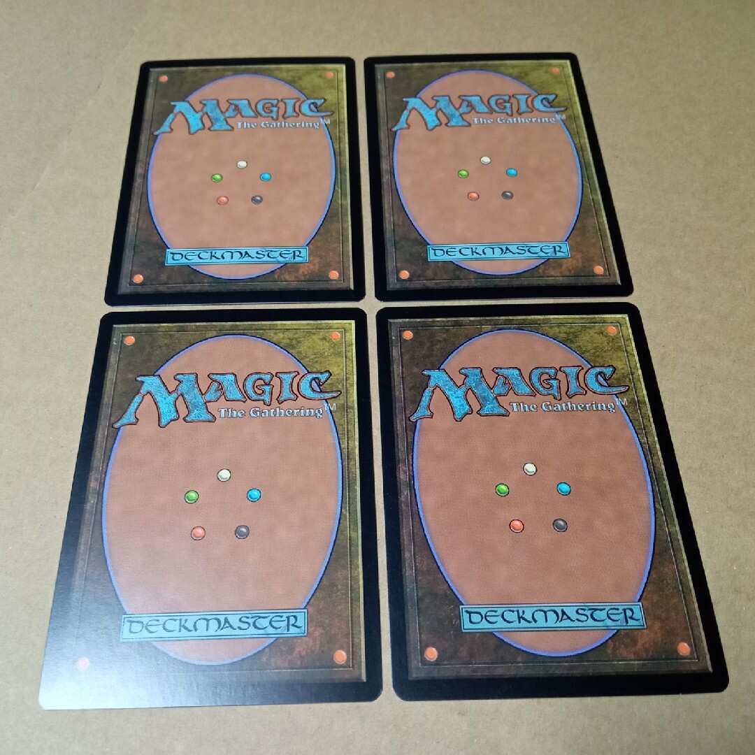 マジック：ザ・ギャザリング(マジックザギャザリング)のMTG 汚れた原野 4枚セット エンタメ/ホビーのトレーディングカード(シングルカード)の商品写真