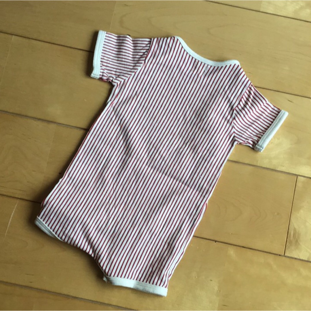 ショートオール　65㎝ キッズ/ベビー/マタニティのベビー服(~85cm)(カバーオール)の商品写真