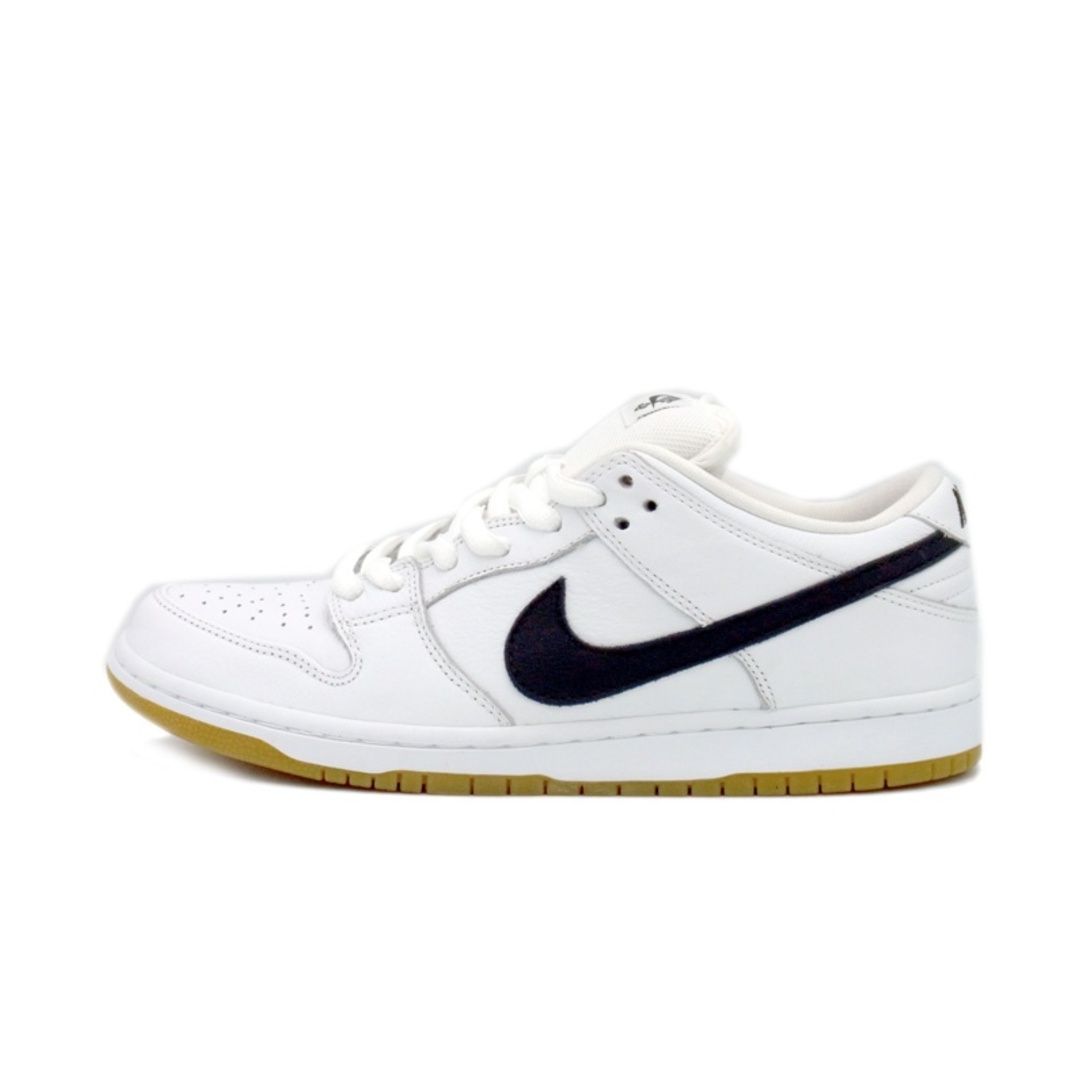 NIKE(ナイキ)のナイキ NIKE ■ 【 SB DUNK LOW Orange Label White Black CD2563 100 】 エス ビー ダンク ロー オレンジ ラベル ホワイト ブラック スニーカー　h0762 メンズの靴/シューズ(スニーカー)の商品写真