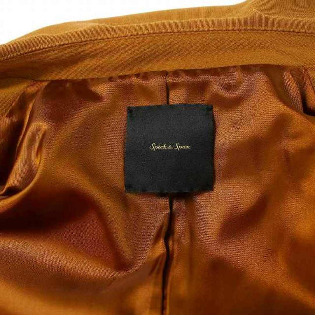 Spick & Span(スピックアンドスパン)のスピック&スパン カルゼダブルブレストジャケット テーラードジャケット 38 M レディースのジャケット/アウター(その他)の商品写真