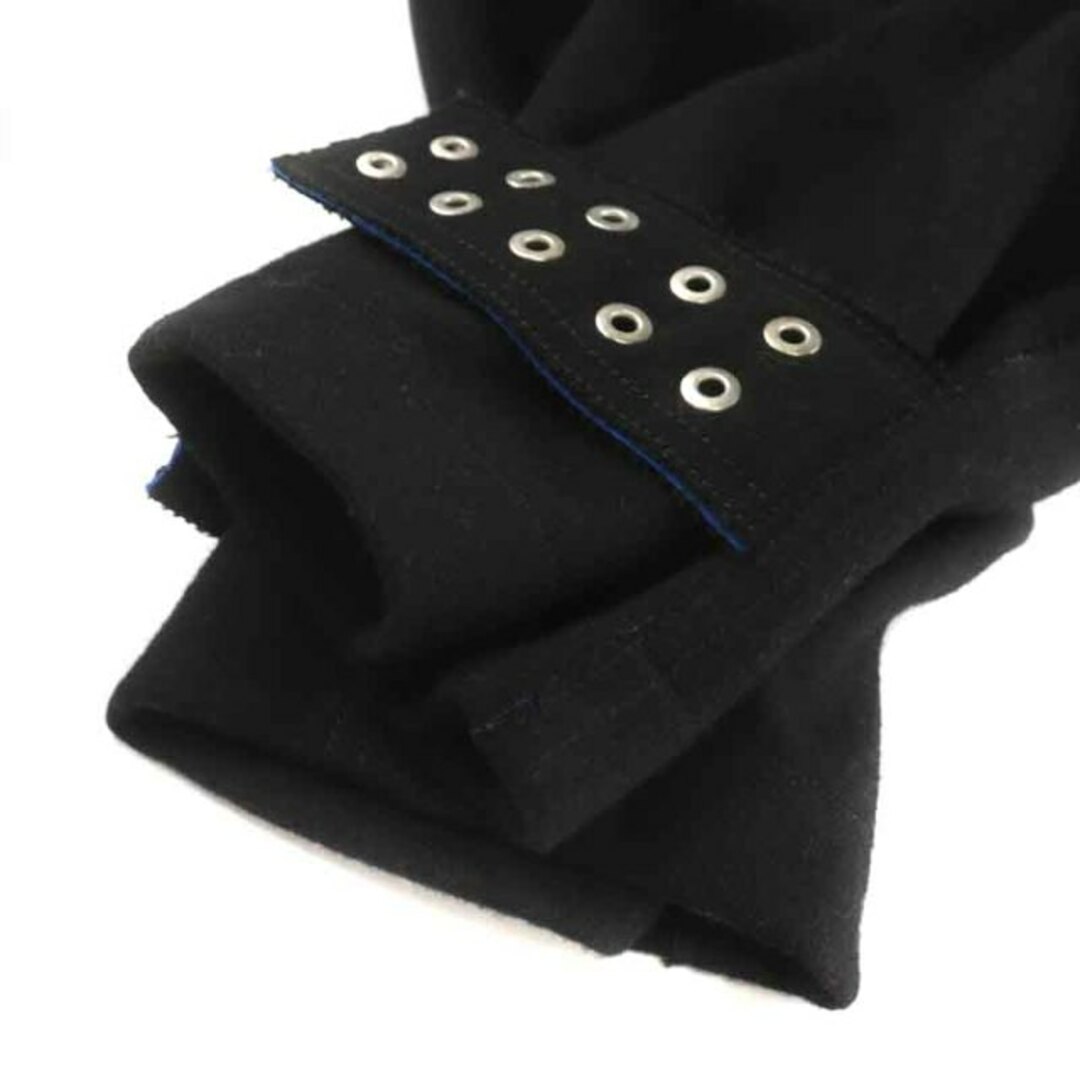 DIESEL(ディーゼル)のディーゼル ステンカラーコート ジャケット ショート ウール XXS 黒 青 レディースのジャケット/アウター(その他)の商品写真