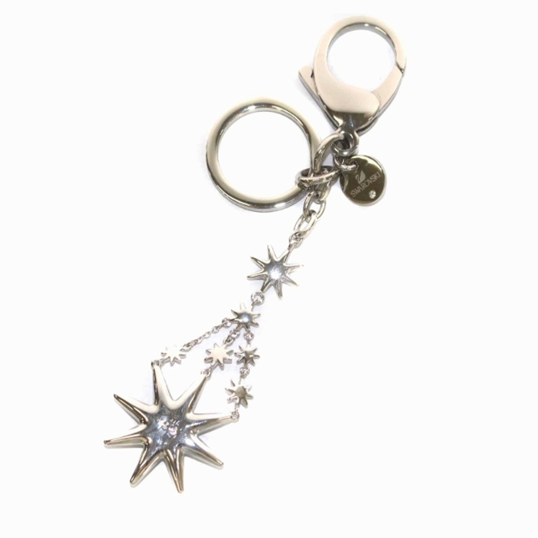 SWAROVSKI(スワロフスキー)のスワロフスキー Fireworks バッグチャーム キーホルダー シルバー色 エンタメ/ホビーのコレクション(その他)の商品写真