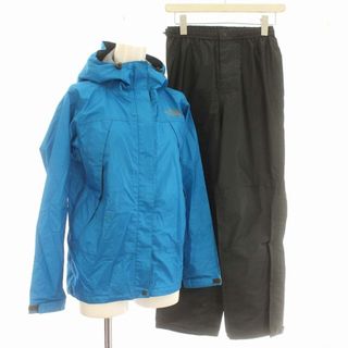 ザノースフェイス(THE NORTH FACE)のザノースフェイス RAINTEX セット レインジャケット パンツ S 青(ブルゾン)