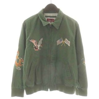 AVIREX ジャケット Souvenir jacket ブルゾン L カーキ