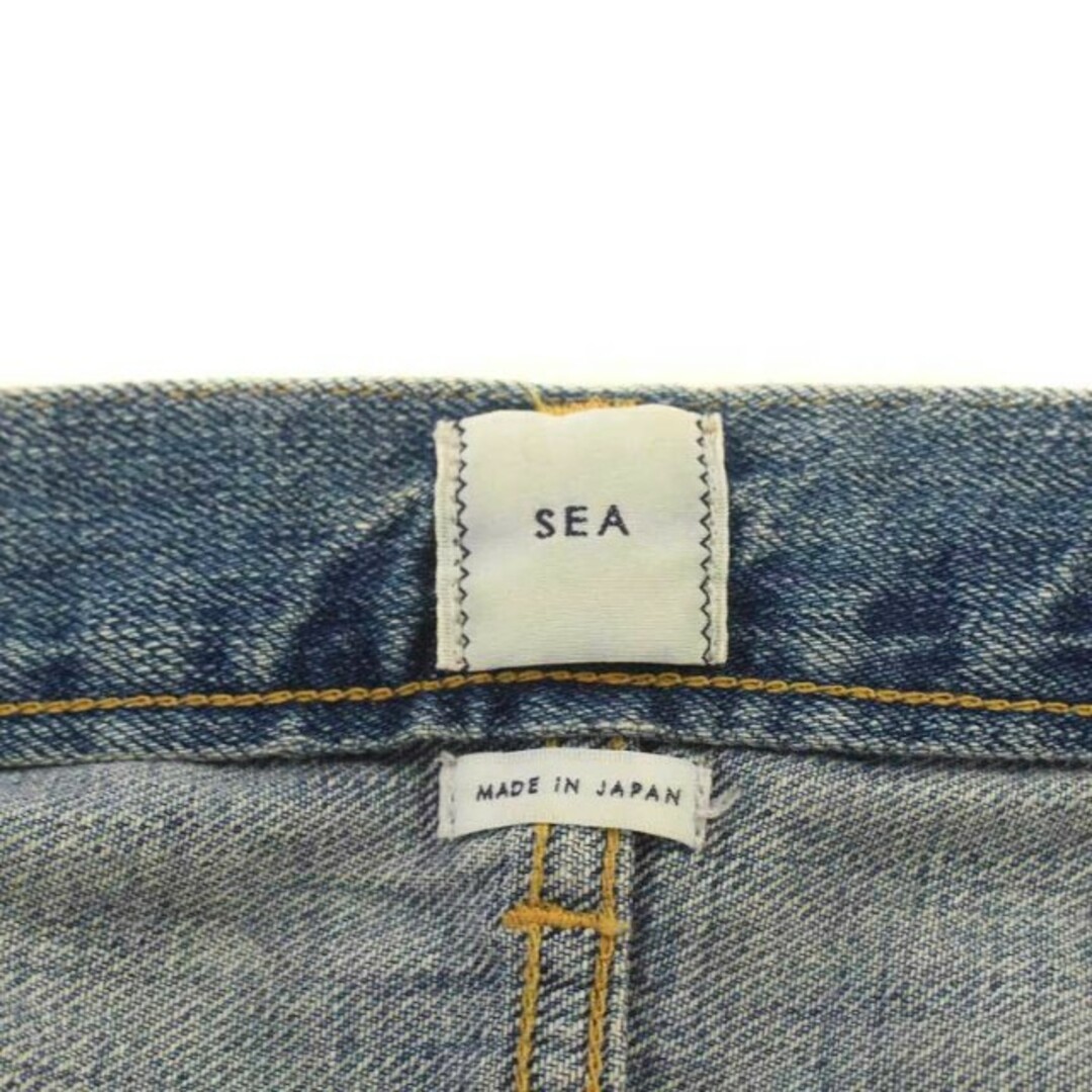 SEA(シー)のシー SEA デニムパンツ ジーンズ ジップフライ 0 XS インディゴ レディースのパンツ(デニム/ジーンズ)の商品写真