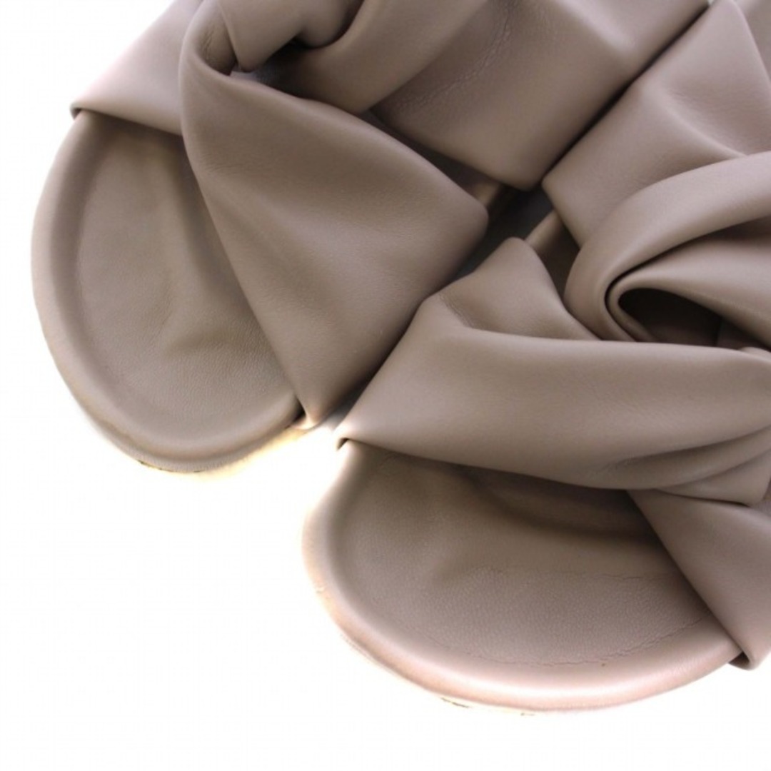 プラクトン PLAKTON サンダル フラット 22.5cm ベージュ レディースの靴/シューズ(サンダル)の商品写真