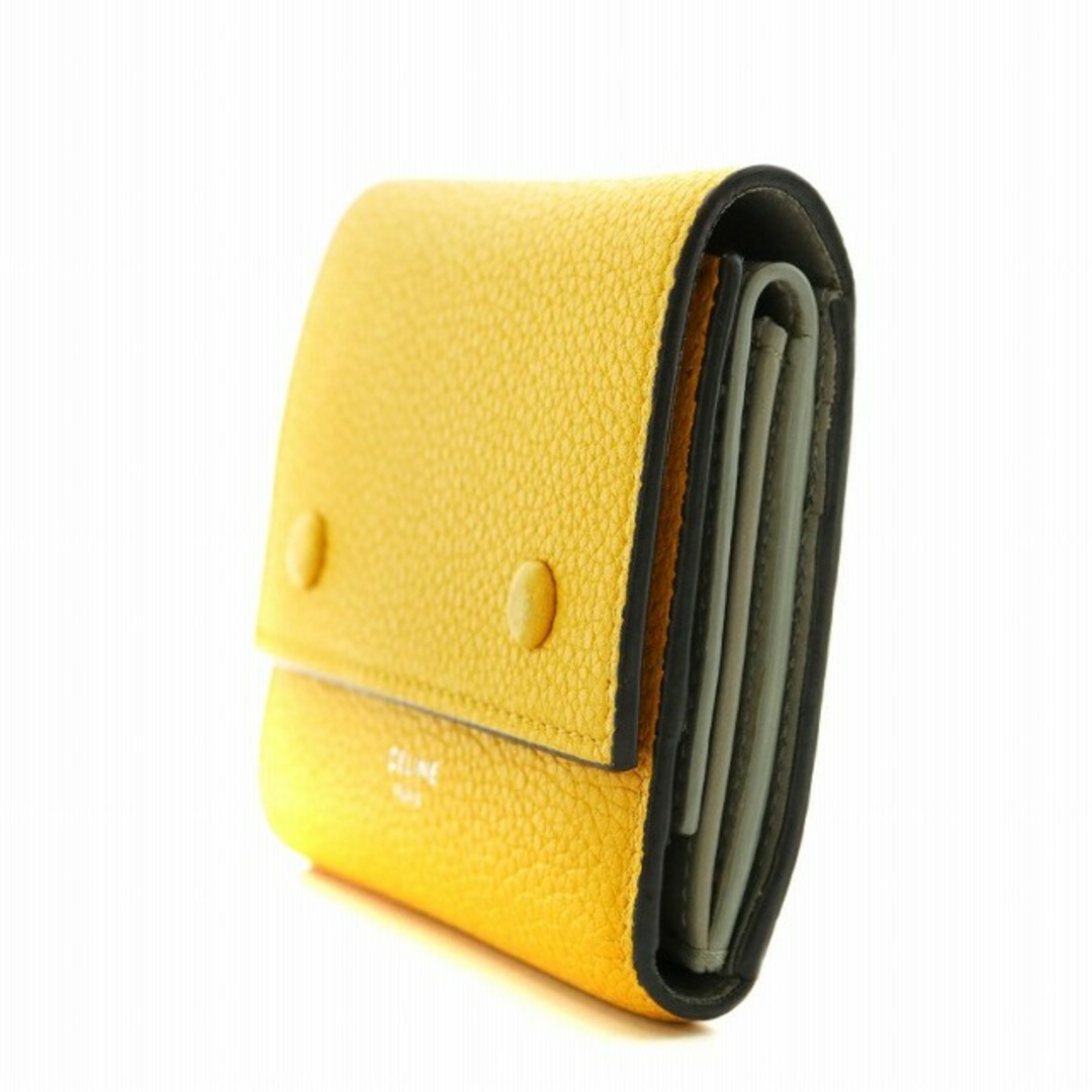 celine(セリーヌ)のセリーヌ SMALL FOLDED MULTIFUNCTION 財布 黄 レディースのファッション小物(財布)の商品写真