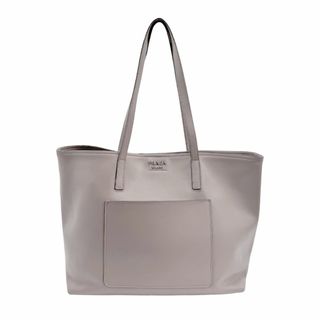 プラダ(PRADA)のプラダ PRADA ショルダーバッグ レザー グレー レディース 送料無料【中古】 z0953(ショルダーバッグ)