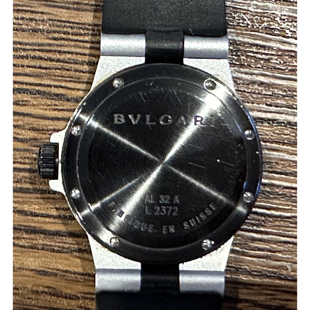 BVLGARI(ブルガリ)のブルガリ　アルミニウム　時計　（ジャンク品） レディースのファッション小物(腕時計)の商品写真