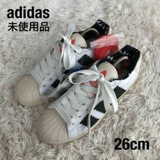 アディダス(adidas)の【未使用品】Adidasアディダス　ウルトラスター　26cm白ホワイト(スニーカー)