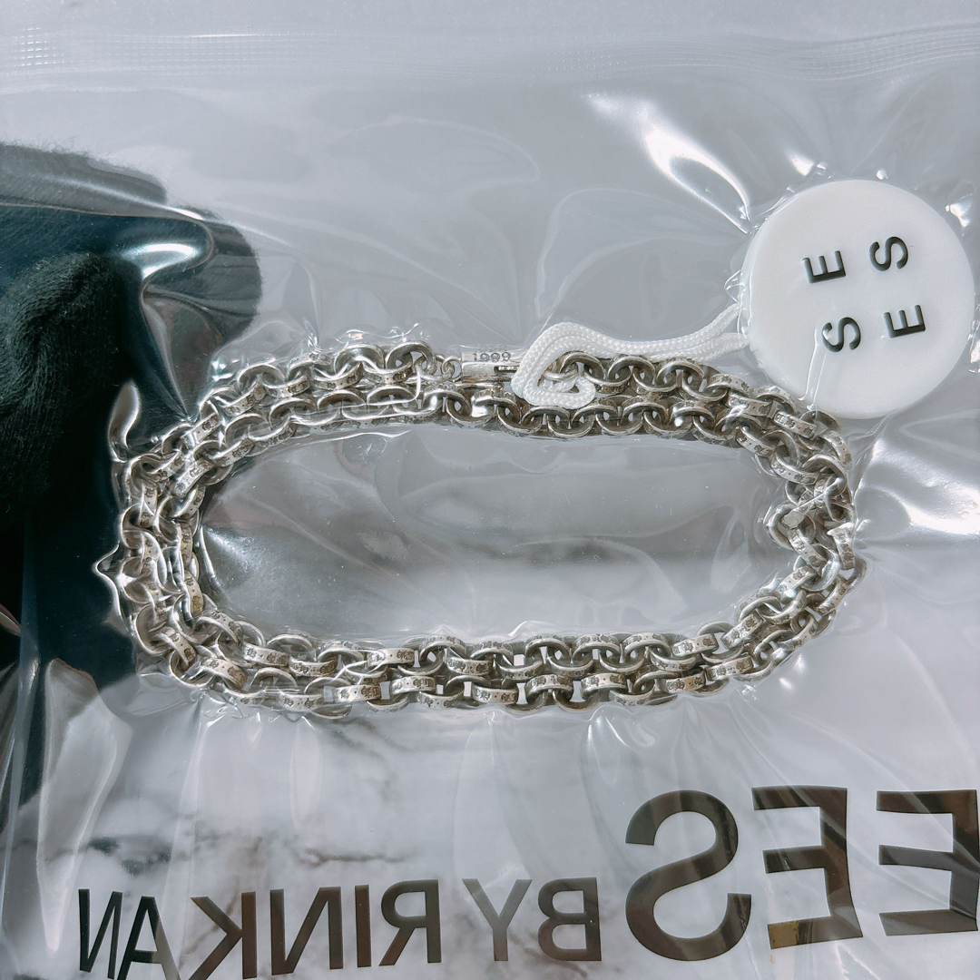 Chrome Hearts(クロムハーツ)のChrome Hearts クロムハーツ ペーパーチェーン ネックレス 18 メンズのアクセサリー(ネックレス)の商品写真