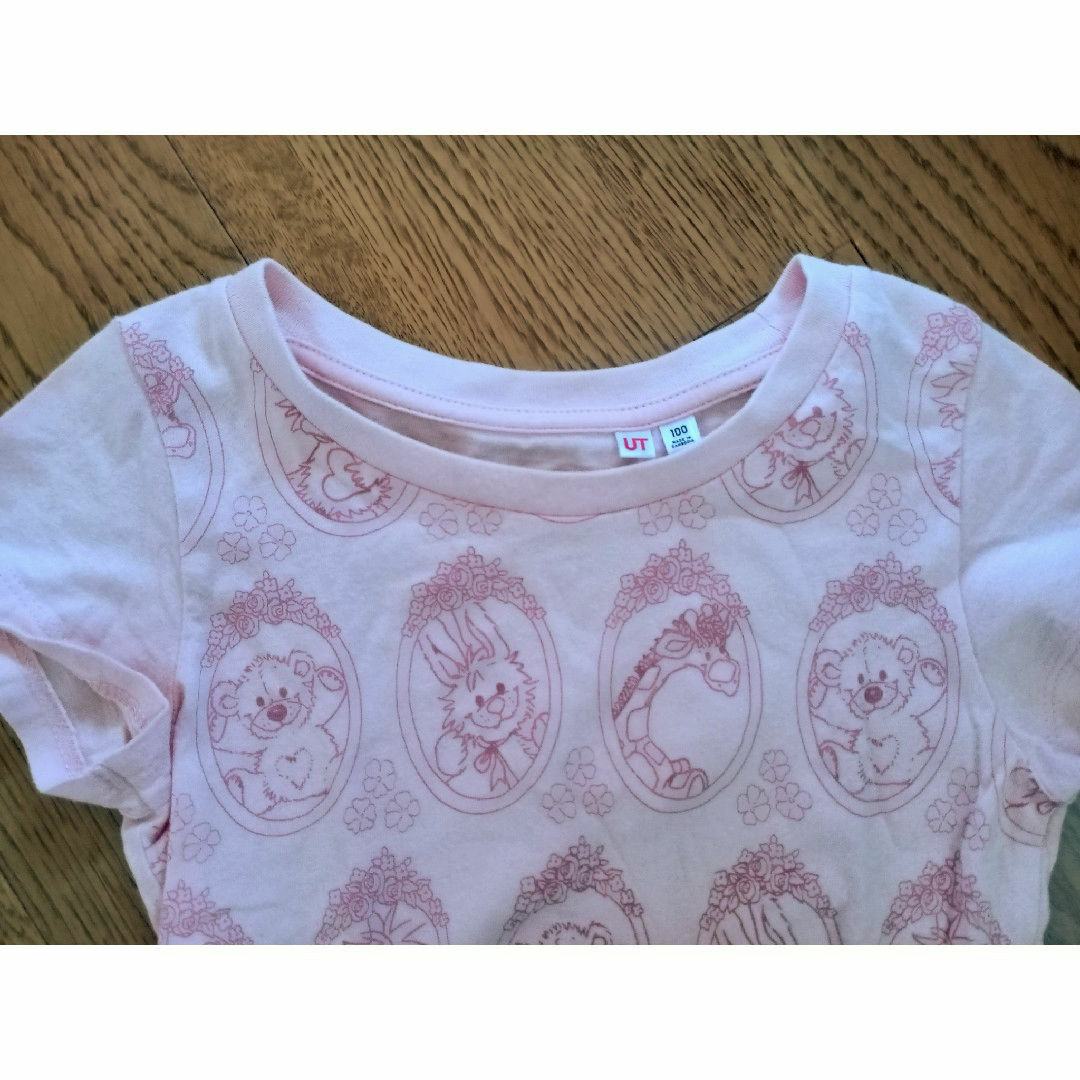 UNIQLO(ユニクロ)のスージー・ズー ピンク Tシャツ 100 UT キッズ/ベビー/マタニティのキッズ服女の子用(90cm~)(Tシャツ/カットソー)の商品写真