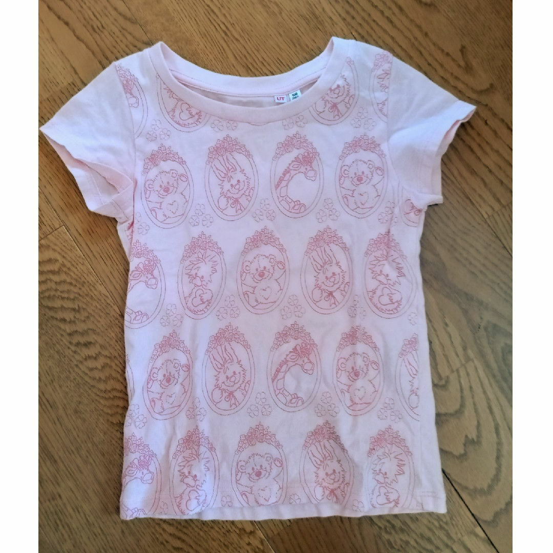 UNIQLO(ユニクロ)のスージー・ズー ピンク Tシャツ 100 UT キッズ/ベビー/マタニティのキッズ服女の子用(90cm~)(Tシャツ/カットソー)の商品写真