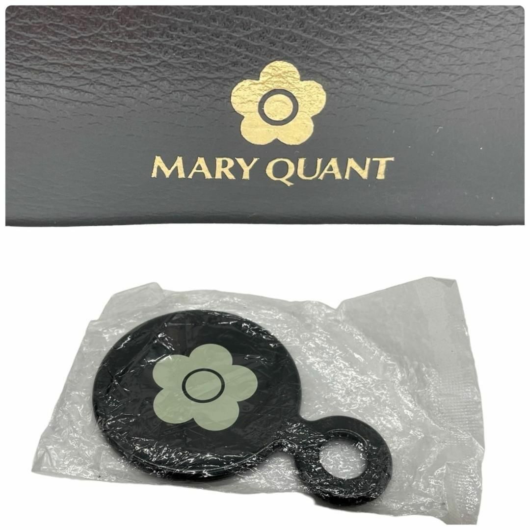 MARY QUANT(マリークワント)の美品　MARY QUANT マリークワント　S80　バニティー　メイクポーチ　黒 レディースのバッグ(ショルダーバッグ)の商品写真