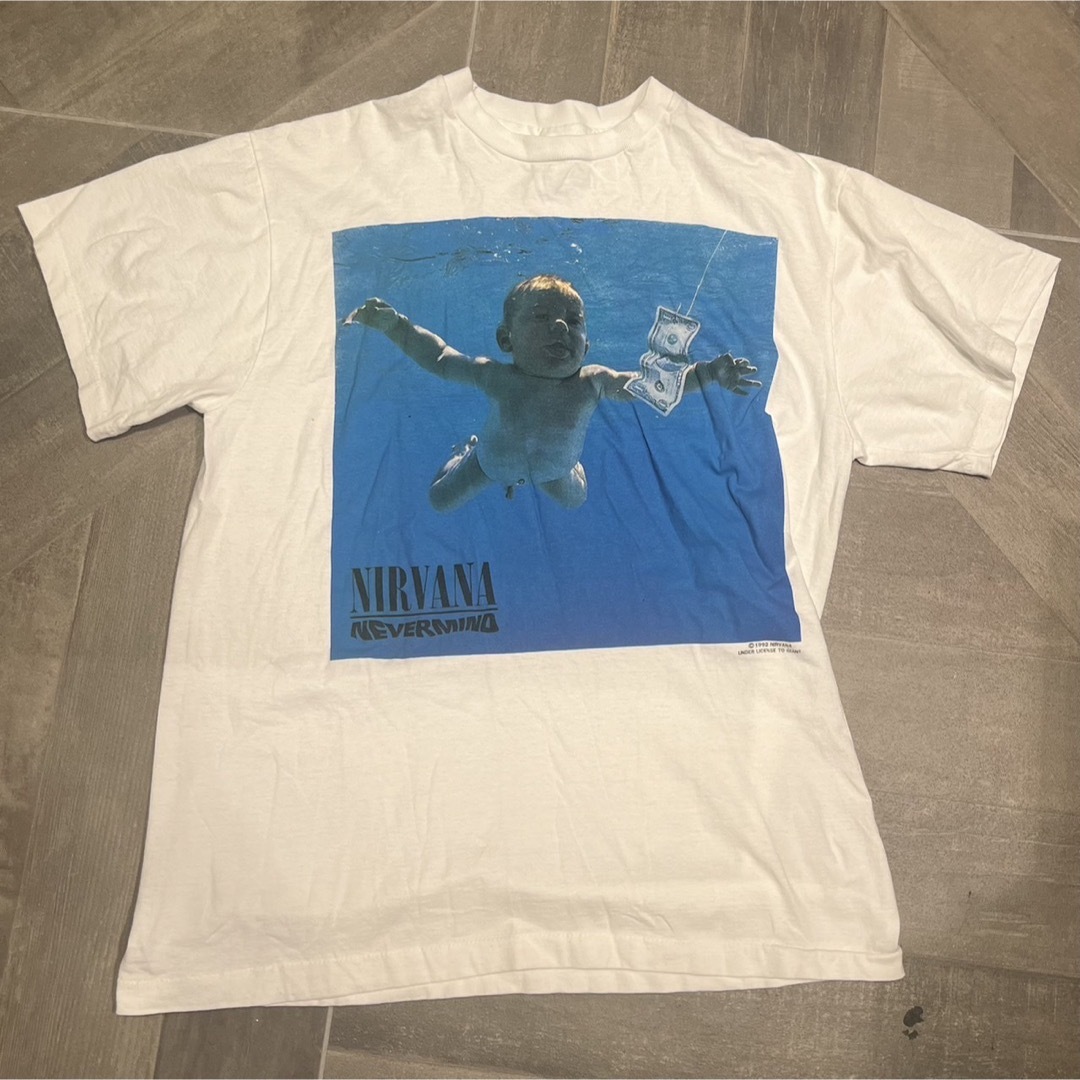 NIRVANA ニルヴァーナ バンドTシャツ/バンT/USED/古着 メンズのトップス(Tシャツ/カットソー(半袖/袖なし))の商品写真