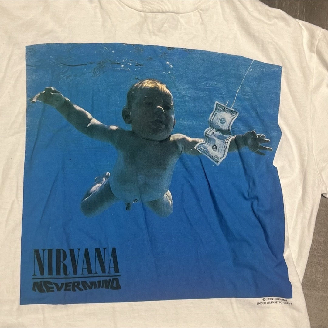 NIRVANA ニルヴァーナ バンドTシャツ/バンT/USED/古着 メンズのトップス(Tシャツ/カットソー(半袖/袖なし))の商品写真
