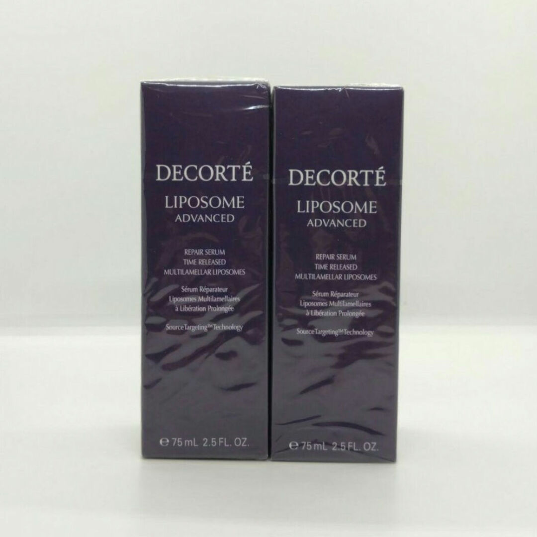 COSME DECORTE(コスメデコルテ)のコスメデコルテ リポソーム　アドバンスト　リペアセラム　75ml✕2 コスメ/美容のスキンケア/基礎化粧品(美容液)の商品写真