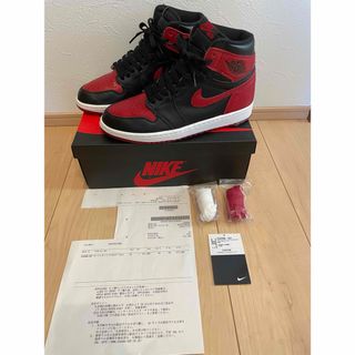 ナイキ(NIKE)のNike Air Jordan1 Banned 2016ジョーダン1 ブレッド(スニーカー)