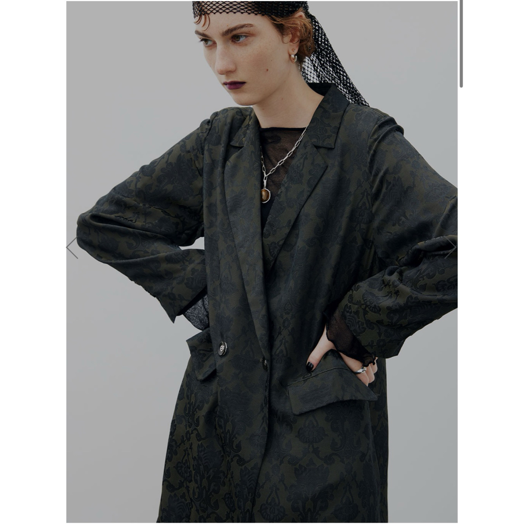 Ameri VINTAGE(アメリヴィンテージ)のMEDI ALICIA JACQUARD JACKET レディースのジャケット/アウター(テーラードジャケット)の商品写真