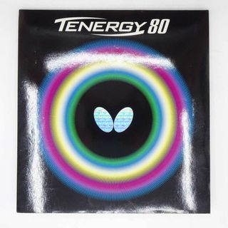 バタフライ(BUTTERFLY)のバタフライ 卓球ラバー テナジー80 TENERGY アツ 1.9 ブラック 黒 Butterfly(卓球)