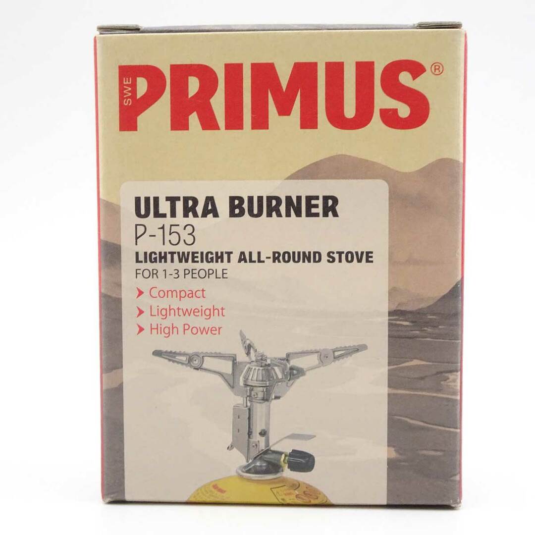 PRIMUS(プリムス)の【未使用】プリムス ウルトラバーナー シングルバーナー カートリッジガスコンロ(直結型) P-153 PRIMUS アウトドア キャンプ スポーツ/アウトドアのアウトドア(ストーブ/コンロ)の商品写真