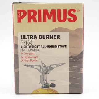 PRIMUS - 【未使用】プリムス ウルトラバーナー シングルバーナー カートリッジガスコンロ(直結型) P-153 PRIMUS アウトドア キャンプ