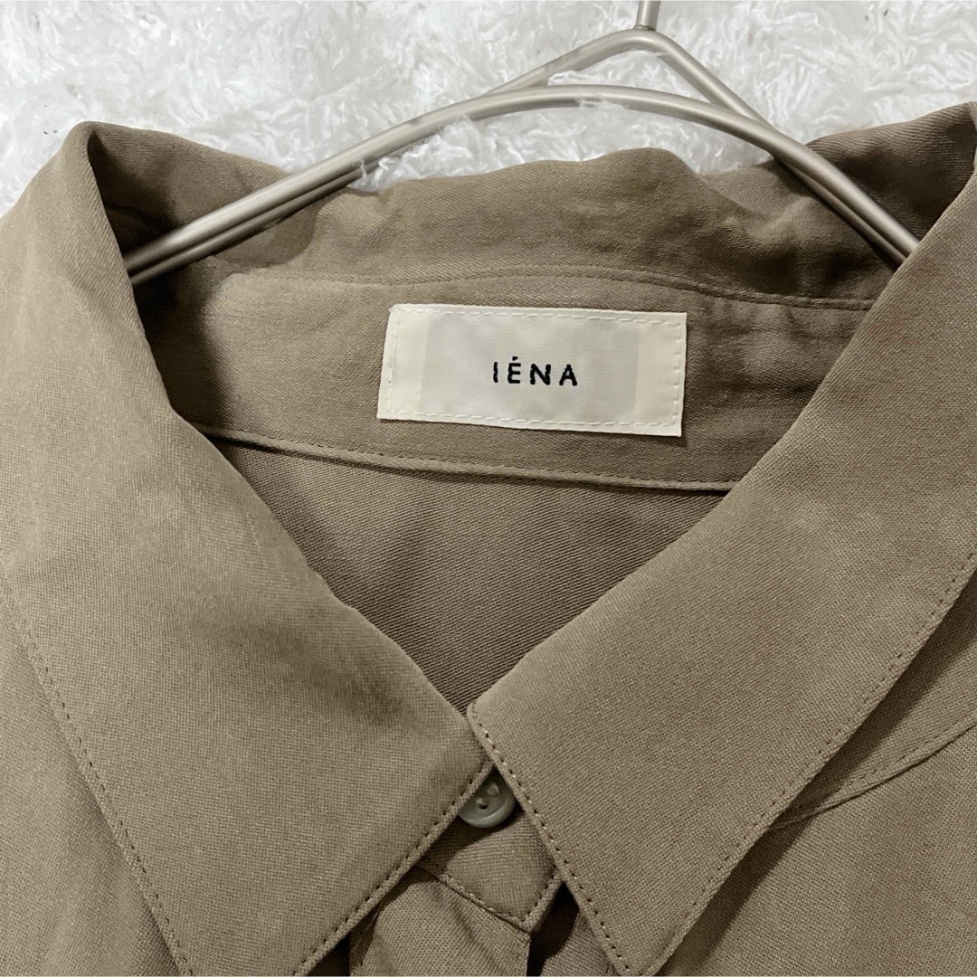 IENA(イエナ)のイエナ CLASSYコラボ シャツワンピース ロングワンピース レディースのワンピース(ロングワンピース/マキシワンピース)の商品写真