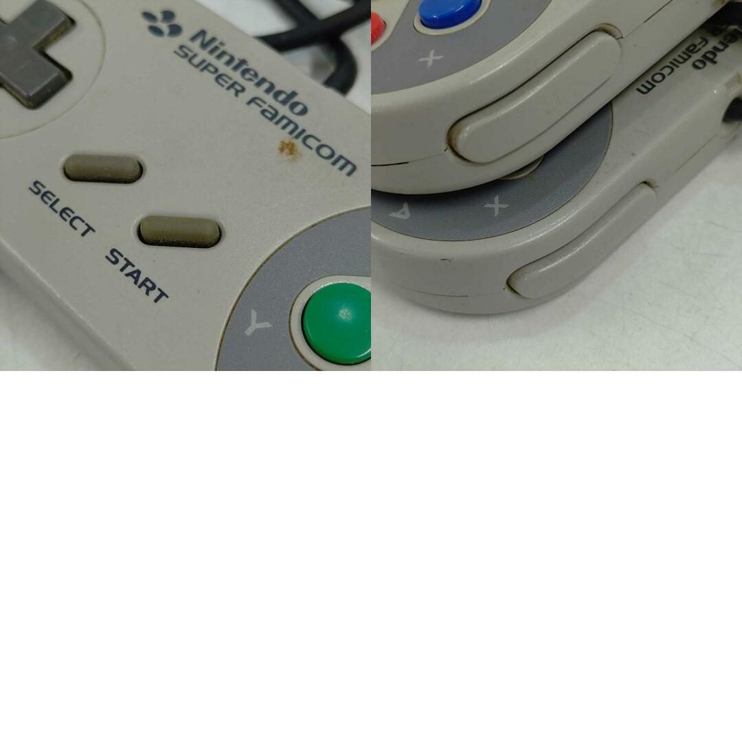 任天堂(ニンテンドウ)の[ジャンク] 任天堂 スーパーファミコン SFC スーファミ SHVC-001 Nintendo エンタメ/ホビーのゲームソフト/ゲーム機本体(その他)の商品写真